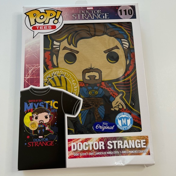 NIB Marvel Limited Edition Doctor Strange Funko Pop! Tee NWT Mens Size Medium - Picture 2 of 9